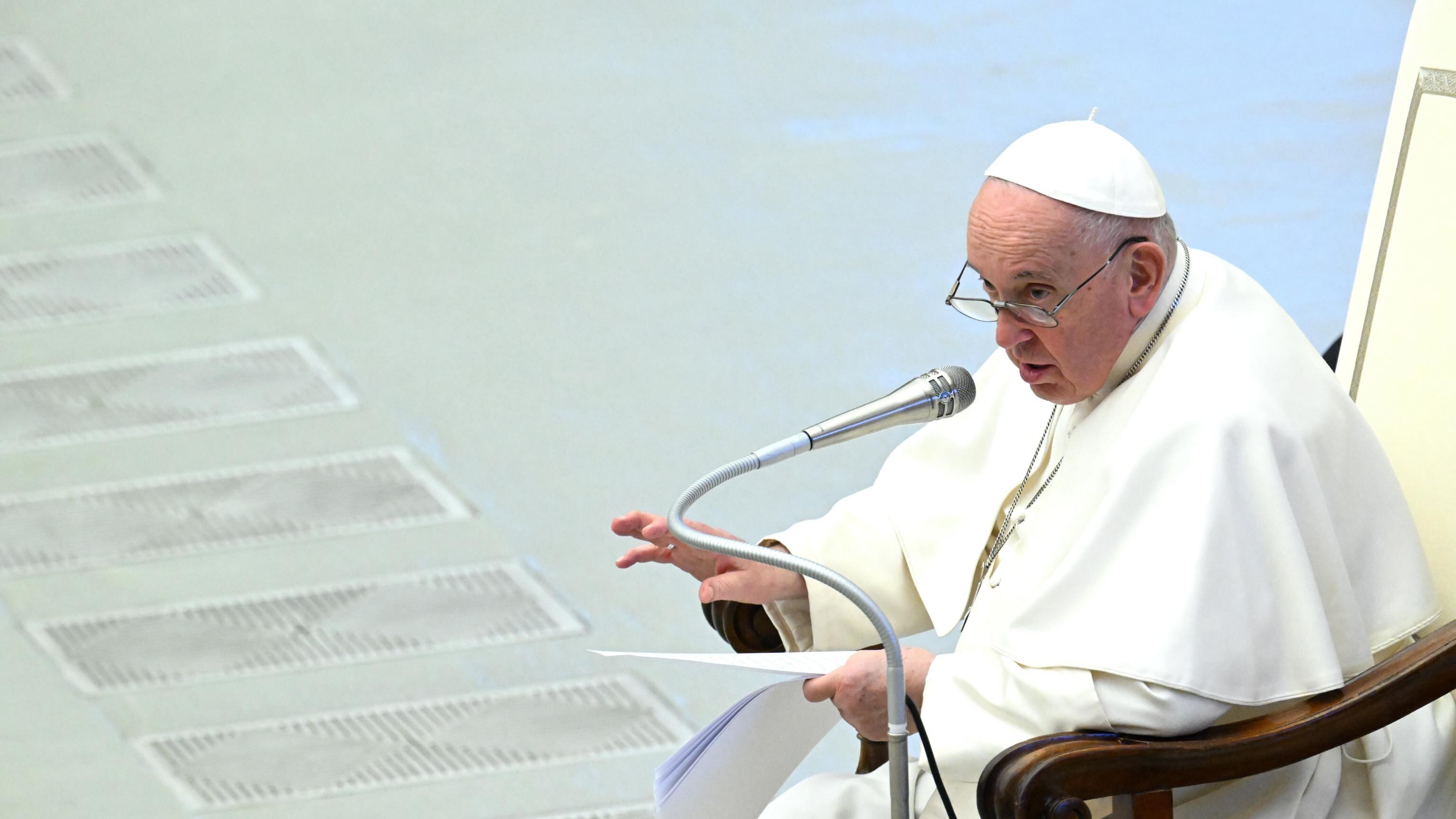 El papa Francisco en el Vaticano.