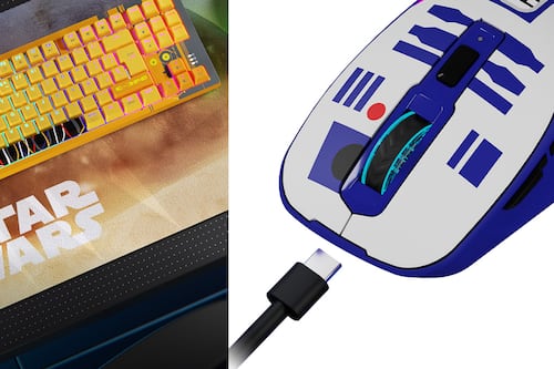 PRIMUS lanzó su mouse gamer y alfombrilla con carga inalámbrica de la colección Droids de Star Wars