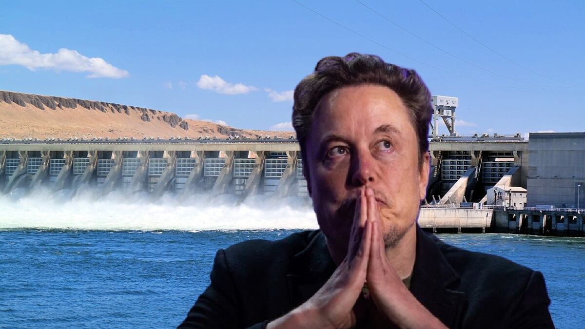 Elon Musk represa agua