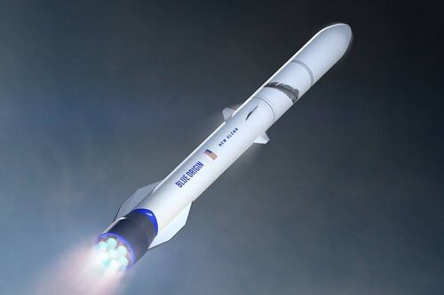 Blue Origin afirma tener fecha para el lanzamiento de New Glenn, el cohete que eventualmente viajará a Marte