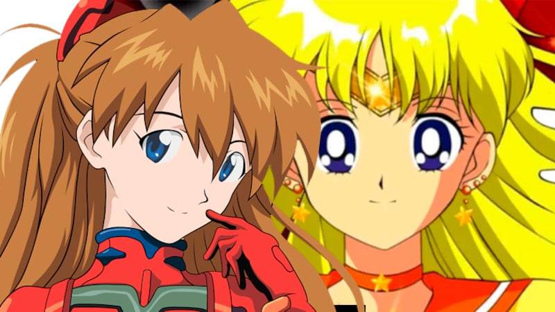 Evangelion y Sailor Moon se fusionan en este Fan Art por IA de Asuka y Sailor Venus