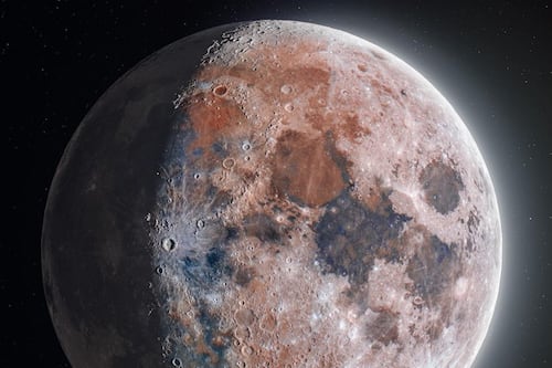 Fotógrafos capturan imágenes increíblemente detalladas de la Luna
