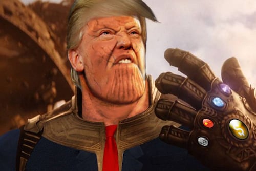 Ministro Iraní le pide a Donald Trump que “deje de imitar a Thanos”.