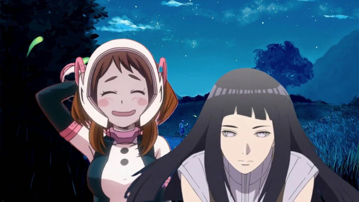 Uravity e Hinata animé
