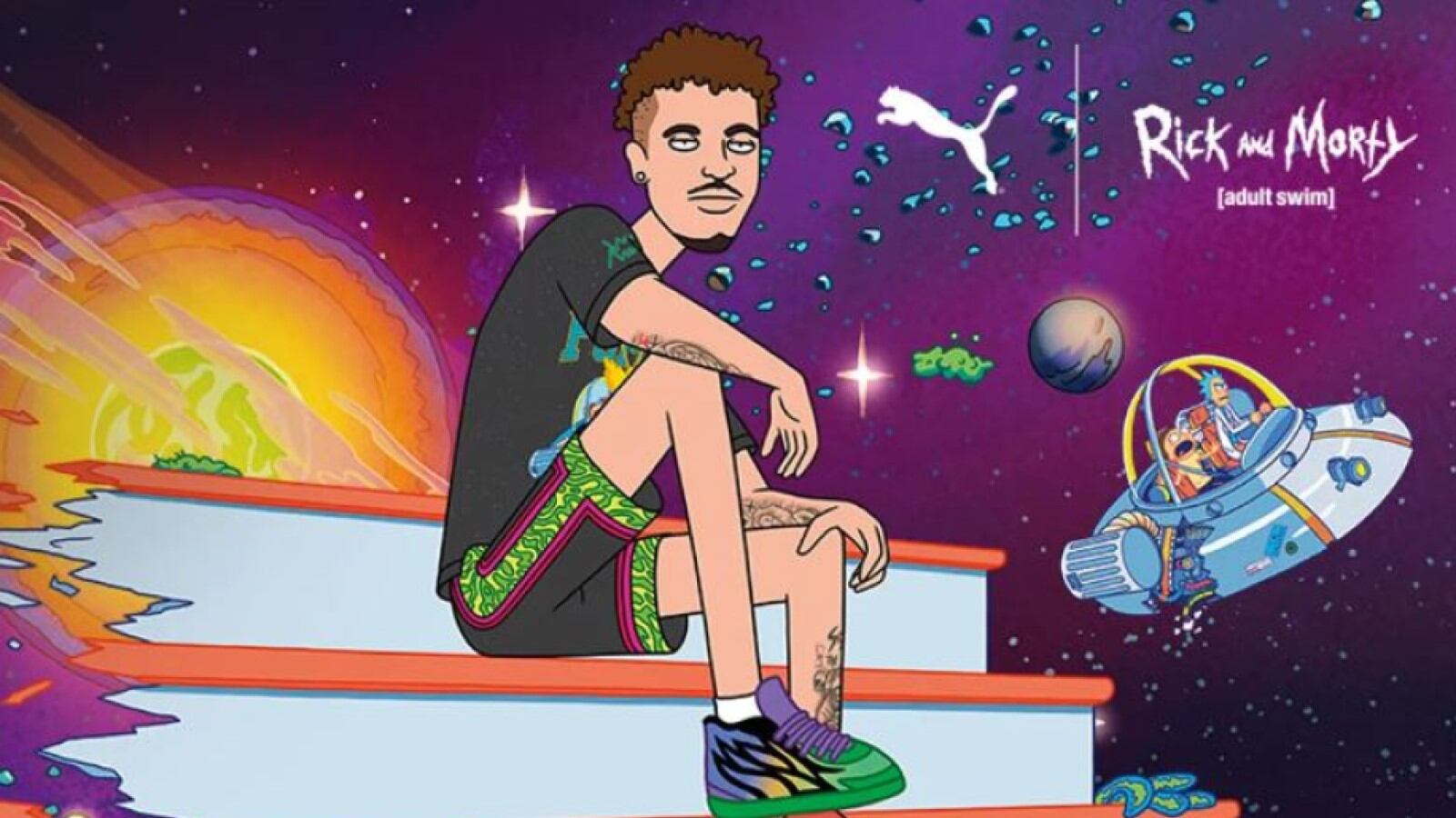 Rick and Morty x Puma MB.02