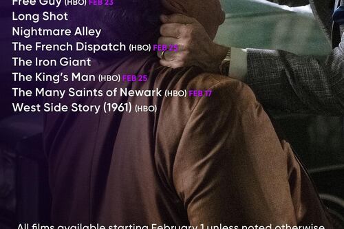 Estos son los estrenos de HBO Max en febrero