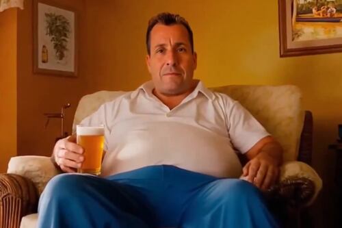 Adam Sandler interpreta a Homero en este live action de los Simpson hecho por una IA