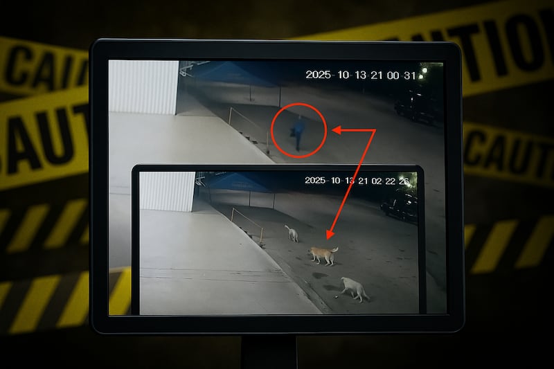 El detenido sería foráneo y fue captado en video arrojando comida envenenada.