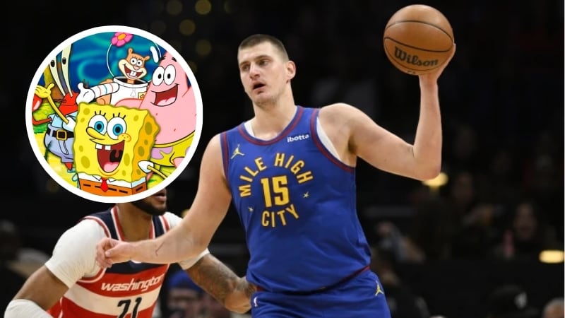 Nikola Jokić x Sponge Bob | Composición