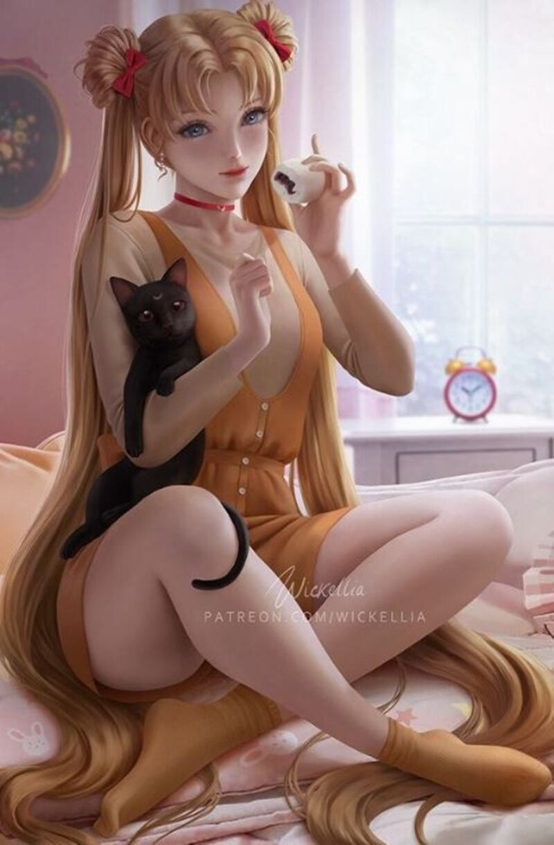 Serena Sailor Moon Wickellia