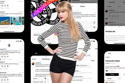 Threads llega a los 150 millones de usuarios para incomodar a Elon Musk: hasta Taylor Swift se suma