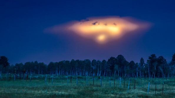 Revelaron la que es considerada "la mejor foto de un ovni" de la historia