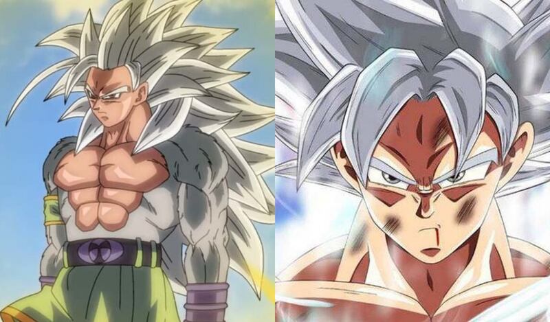 Goku Super Saiyajin 5 y Ultra Instinto