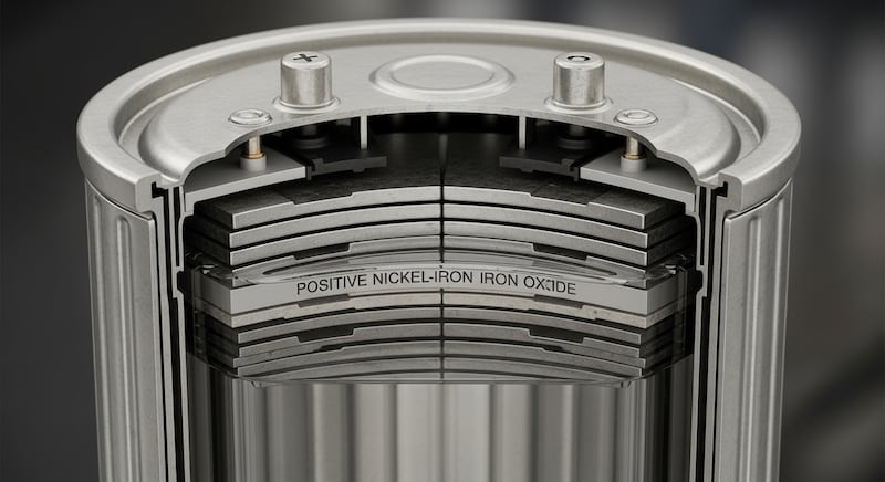 Imagen referencial - Batería de Edison - IA - FW/Whisk