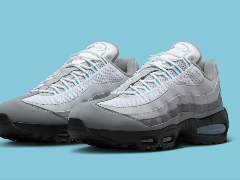 Nike revive la leyenda: Las Air Max 95 “Big Bubble” regresan con una estética futurista en “Mineral Teal”