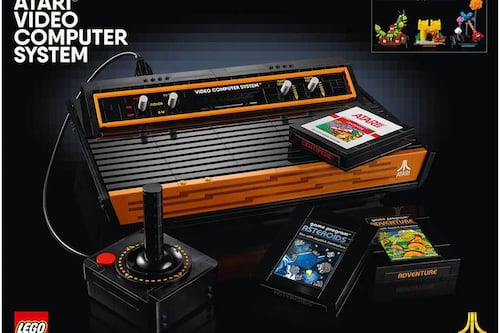 LEGO lanza un set en honor a la consola Atari 2600 y tres cartuchos legendarios
