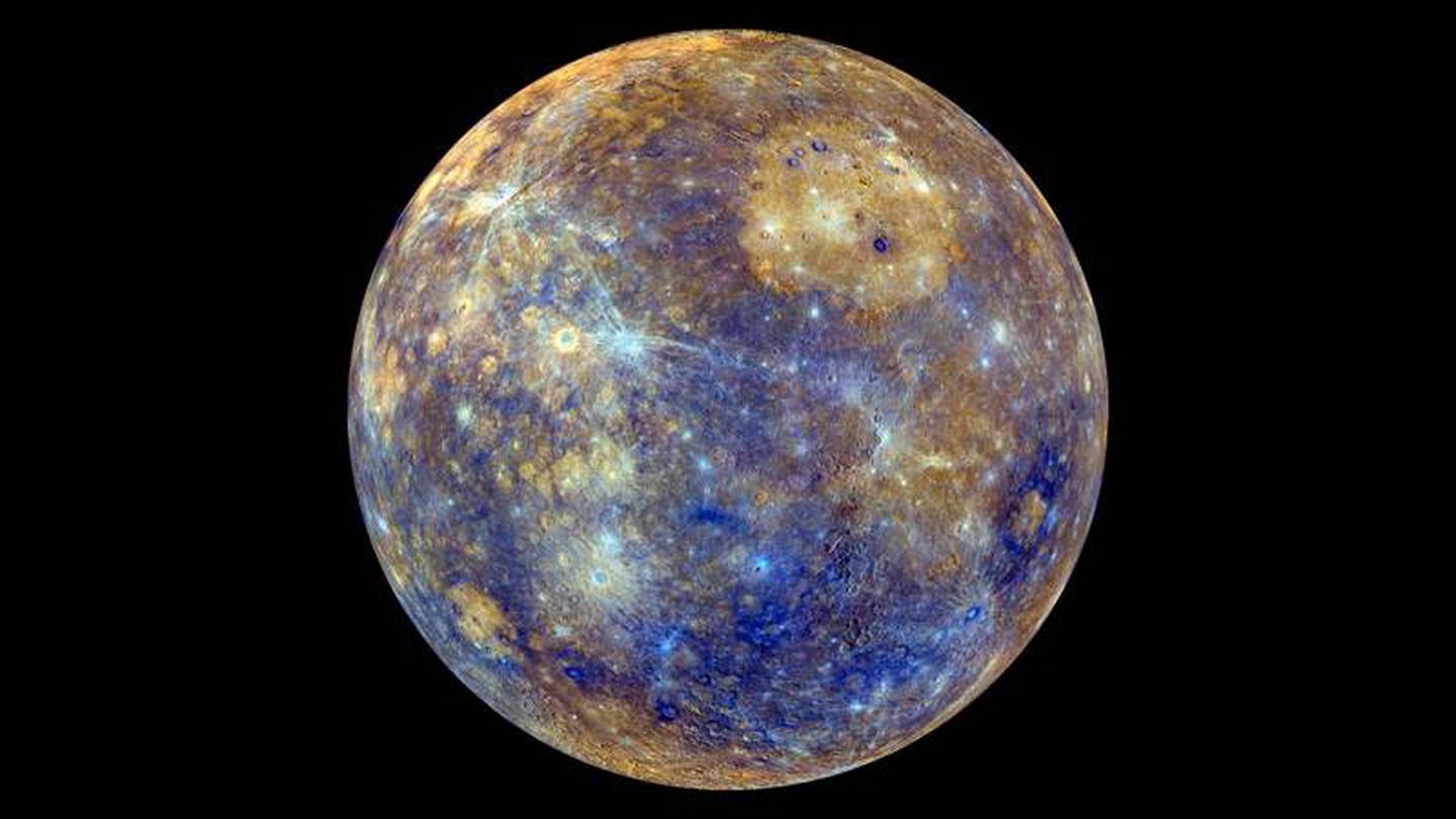 Mercúrio |  FOTO: NASA/LABORATÓRIO DE FÍSICA APLICADA DA UNIVERSIDADE JOHNS HOPKINS/INSTITUIÇÃO CARNEGIE DE WASHINGTON