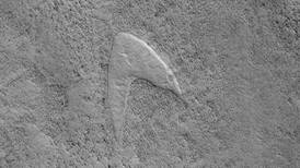 La NASA descubre un símbolo de Star Trek en la superficie de Marte