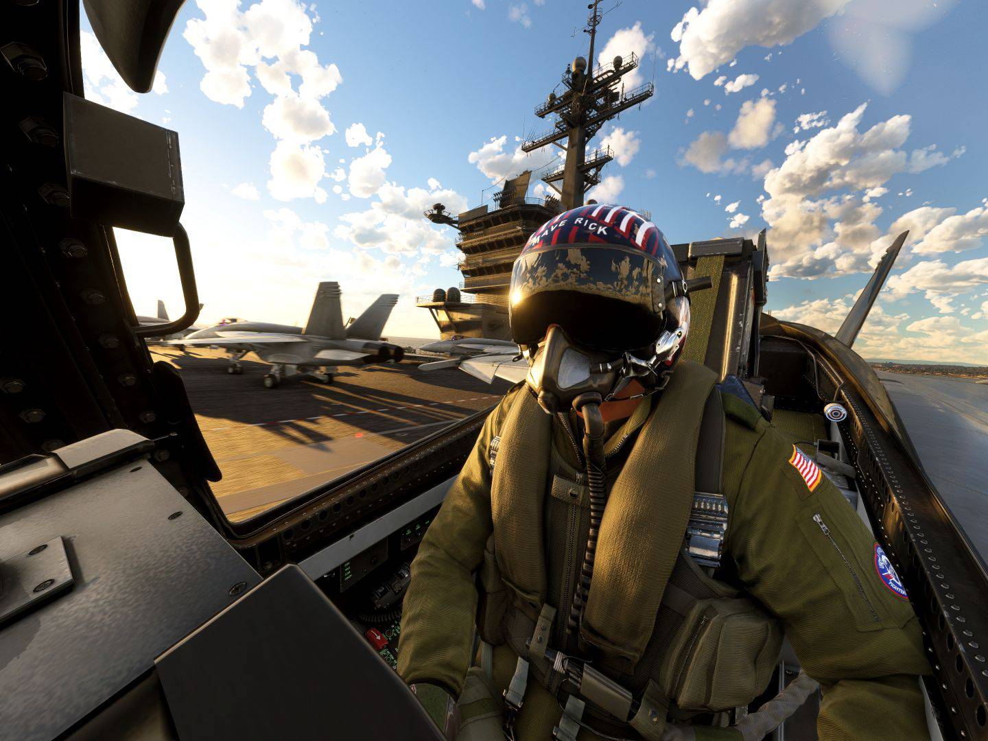 Microsoft Flight Simulator anunció la expansión de Top Gun y un