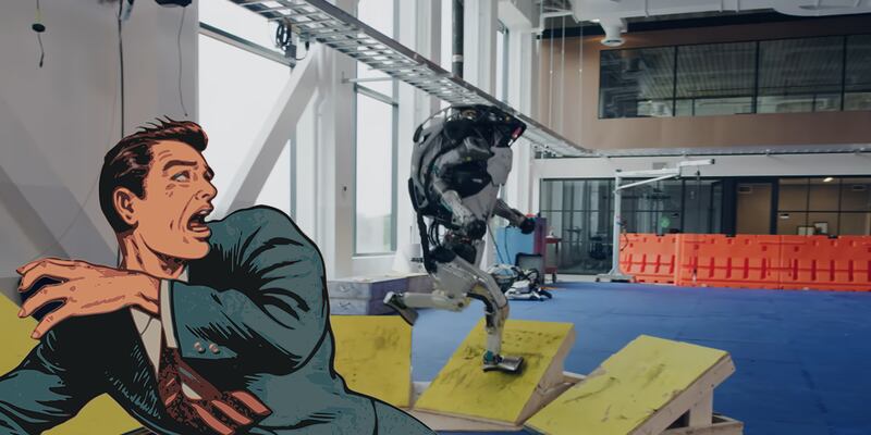 Video: robot Atlas de Boston Dynamics ya hace parkour y da mucho miedo