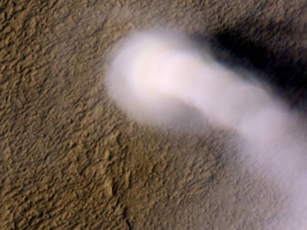NASA analiza la fuente de “diablos de polvo” más activa en Marte: el cráter Jezero