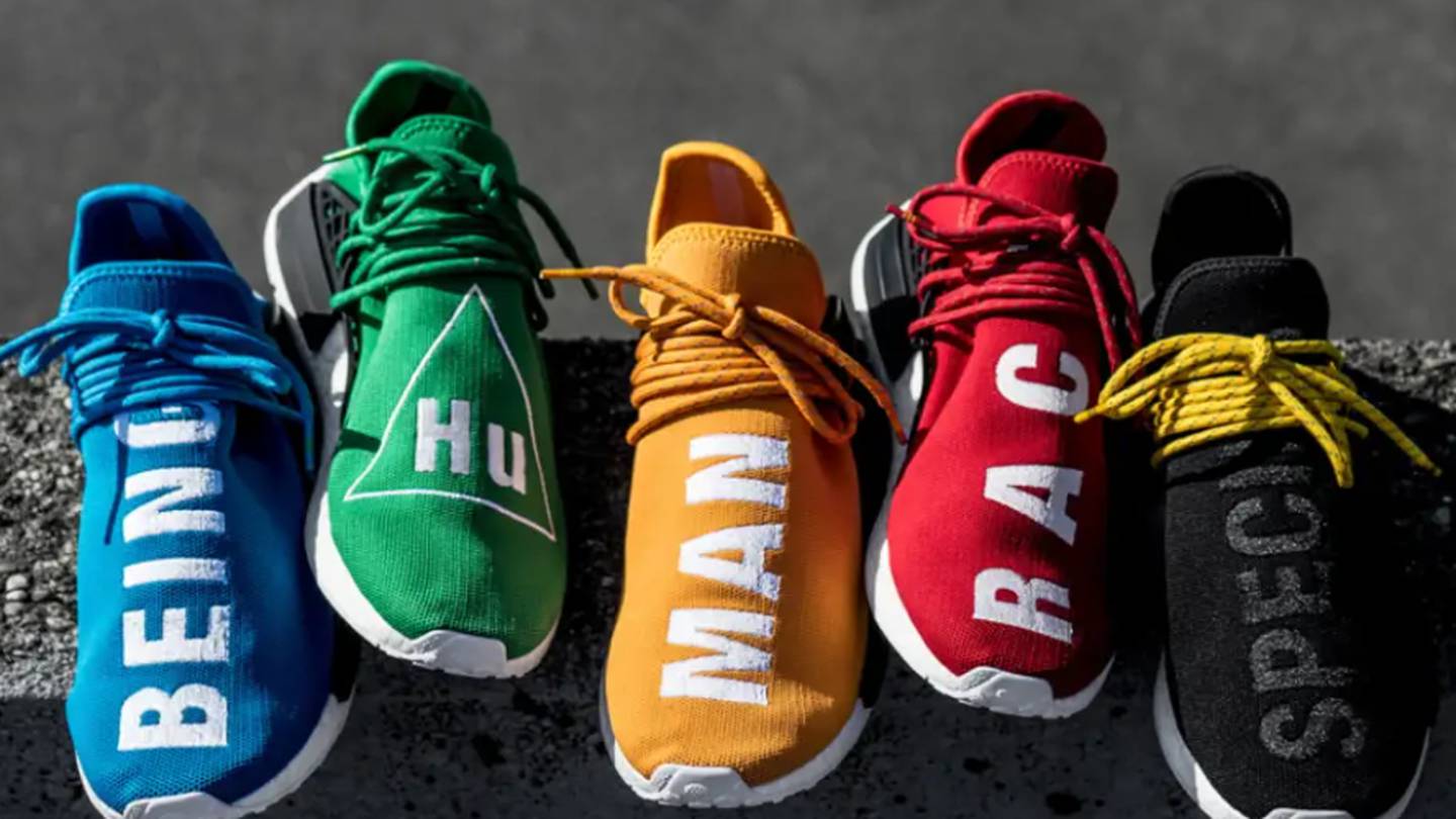 ÍCONOS / Adidas NMD Hu, la creación de Pharrell agrupa música, diseño y – FayerWayer