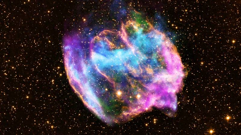 Las supernovas dejan atrás dramáticas burbujas de gas que pueden ser visibles antes de que la estrella explote
