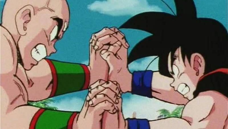  Dragon Ball  evidencia sugiere que Goku y Ten Shin Han son la misma persona